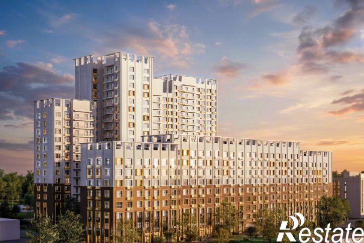 1-комн квартира в новом доме Клубная улица, 9А,  д. 9А