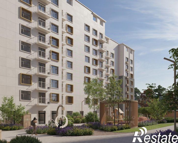 1-комн квартира в новом доме Клубная улица, 9А,  д. 9А