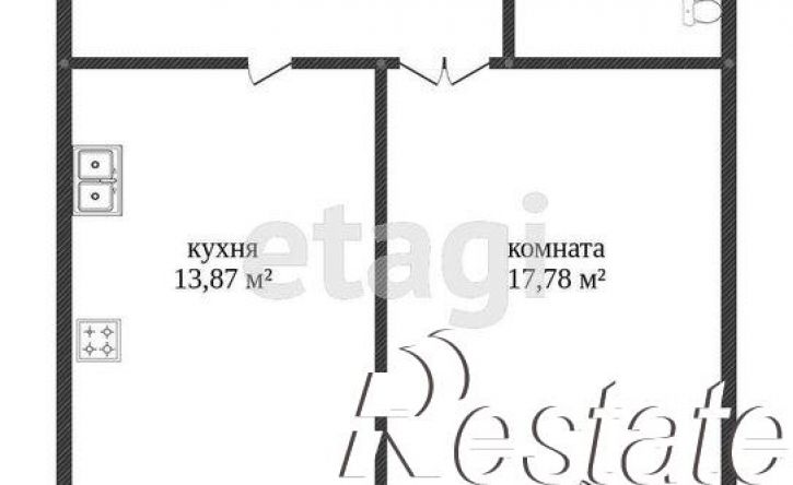 1-комн квартира улица Салиха Батыева, 13,  д. 13