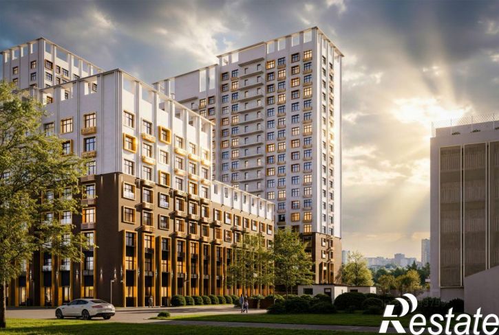 2-комн квартира в новом доме Клубная улица, 9А,  д. 9А