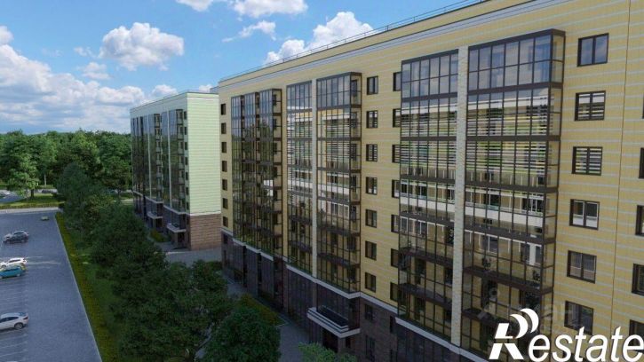 1-комн квартира в новом доме проезд Яраткан, 3Б,  д. 3Б