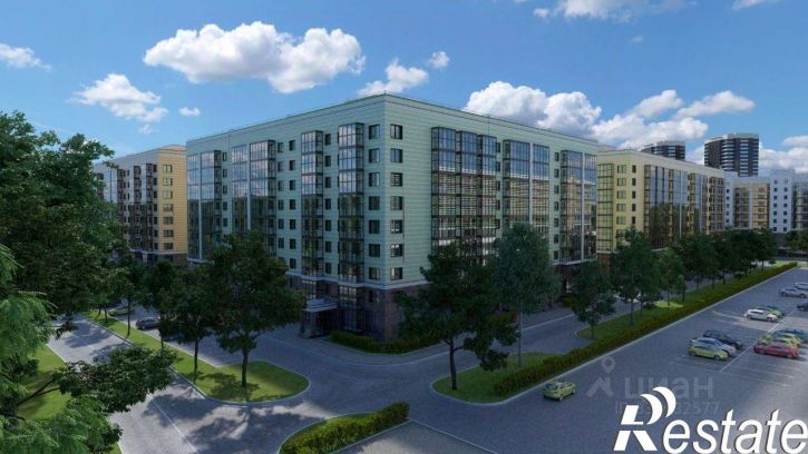 1-комн квартира в новом доме проезд Яраткан, 3Б,  д. 3Б