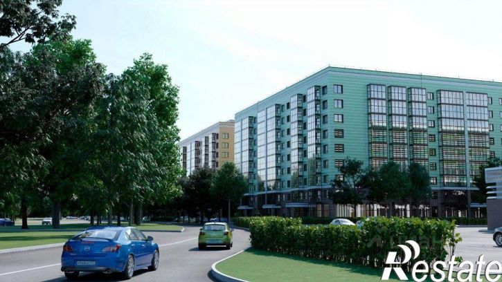 1-комн квартира в новом доме проезд Яраткан, 3Б,  д. 3Б