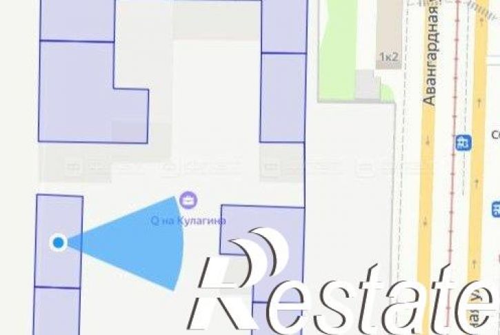 2-комн квартира в новом доме Авангардная улица, 90Б,  д. 90Б