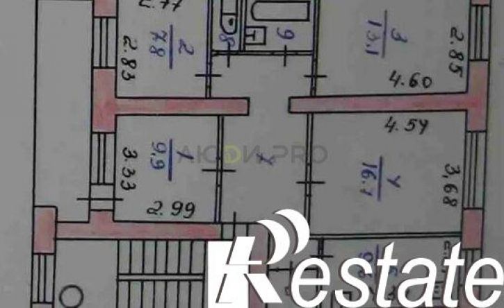 4-комн квартира улица Строителей, 12,  д. 12