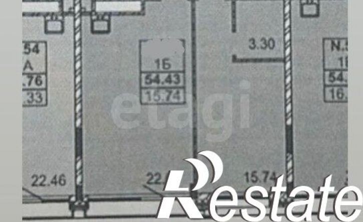 1-комн квартира улица Генерала Ерина, 5Д,  д. 5Д