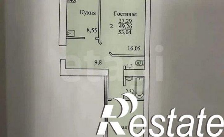 2-комн квартира улица Рауиса Гареева, 100,  д. 100