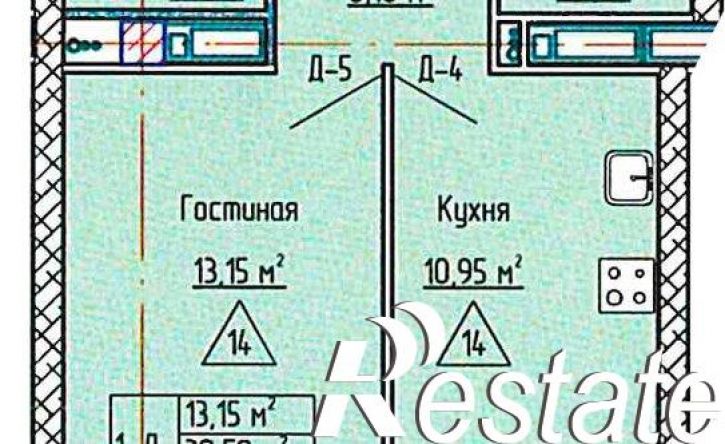 1-комн квартира улица Раскольникова, 16Б,  д. 16Б